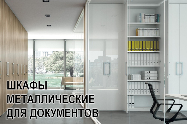 Металлические шкафы для документов