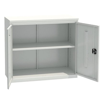 Архивный металлический шкаф ALR-8810 (открытый, внутреннее устройство)