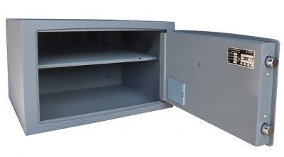 Сейф SAFEtronics NTL-24ME (открытый, внутри полка)