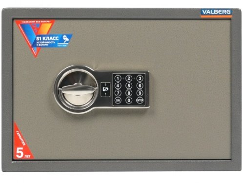 Сейф ASM-30 EL (вид спереди, кодовый электронный замок)