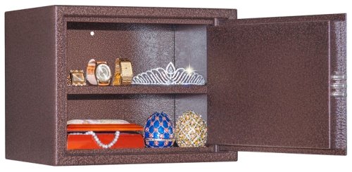 Сейф AGATE AS 3038 K — открытый. Цвет медный антик.