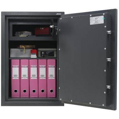 Сейф AMH 75T (открытый, внутреннее устройство)