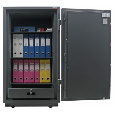 Сейф Valberg FRS-127T EL (с установленными папками А4)