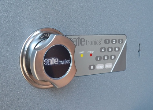 Сейф NTL-24МEs (кодовая панель и штурвал)