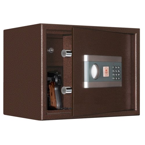 Сейф AGATE AS 3038T EL - открытый. Цвет медный антик.