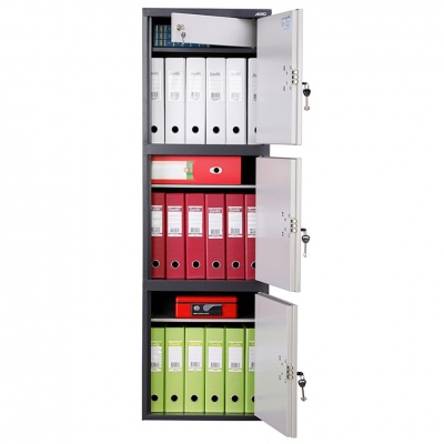 Шкаф SL-150/3 T (открытый, с папками А4 внутри)