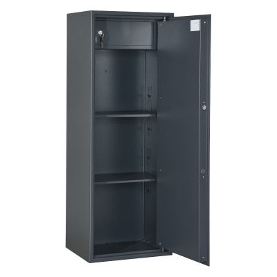 Офисный сейф Меткон ШБМ 120 (открытый, внутреннее устройство)