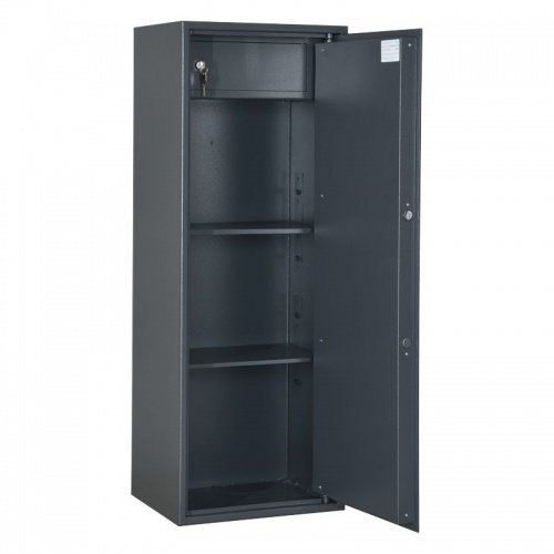 Офисный сейф Меткон ШБМ 120 (открытый, внутреннее устройство)