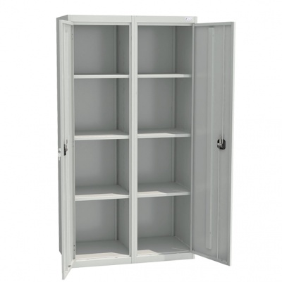 Архивный шкаф ШХА-100(50) - открытый, внутреннее устройство.