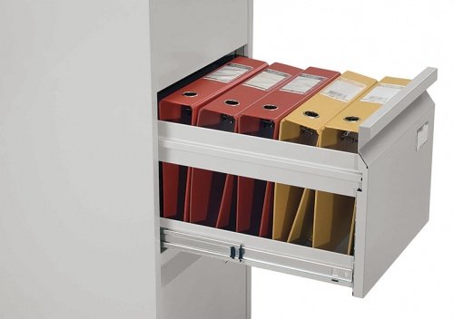 Ящик картотеки А-42 с папками-регистраторами (с арочным механизмом) А4.