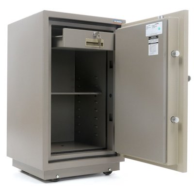 Сейф FRS-80T KL (открытый, внутреннее устройство)