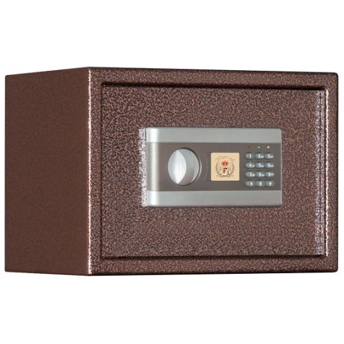 Сейф AGATE AS 2535 EL — закрытый. Цвет медный антик.