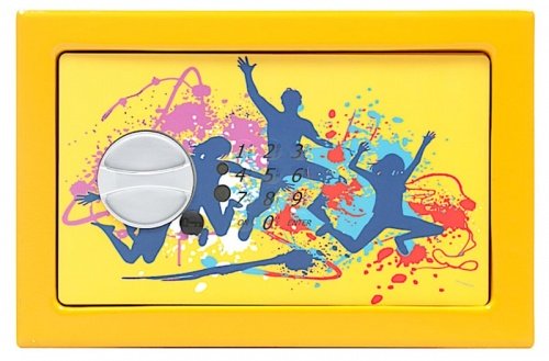 Детский сейф T-170 EL (DANCE) — принт на двери.