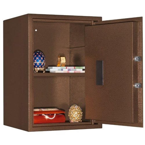 Сейф AGATE AS 5035 EL (цвет медный антик) — внутри.