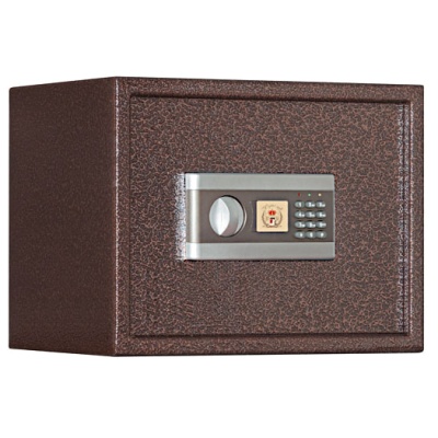 Сейф AGATE AS 3038 EL — закрытый. Цвет медный антик.
