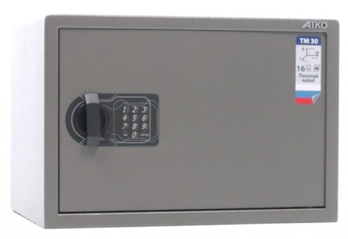 Сейф Aiko ТМ-30 EL (закрытый, кодовая панель)