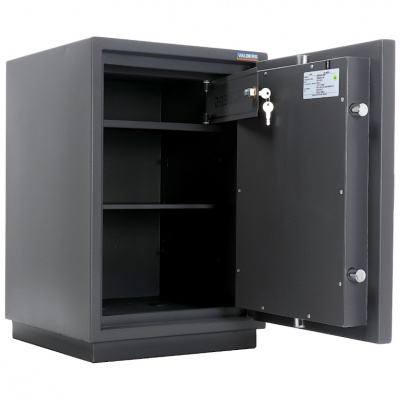 Сейф Кварцит 65МТ (внутреннее устройство, ригельный механизм)