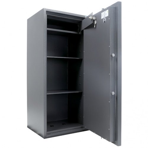 Сейф Кварцит 120/55Т (внутреннее устройство, ригельная система)