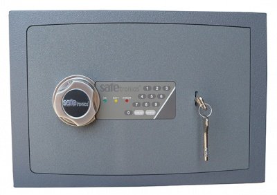 Офисный сейф NTL-24MEs (закрытый, вид спереди)