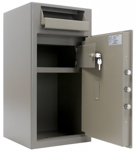 Депозитный сейф Valberg ASD-32 EL (внутреннее устройство, ригельная система)