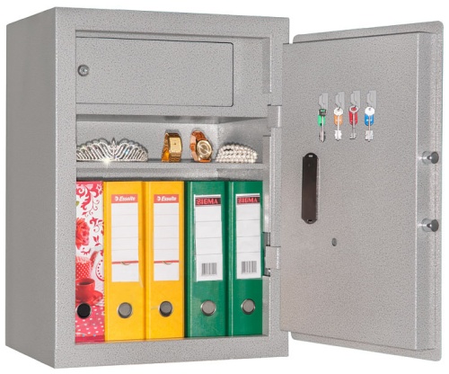 Бухгалтерский сейф AGATE LT-63EL (открытый)