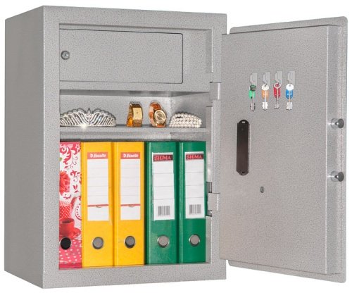 Бухгалтерский сейф AGATE LT-63EL (открытый)