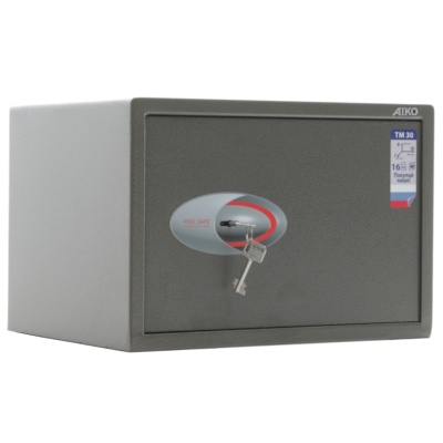 Сейф Aiko ТМ-30 (закрытый, вид спереди)
