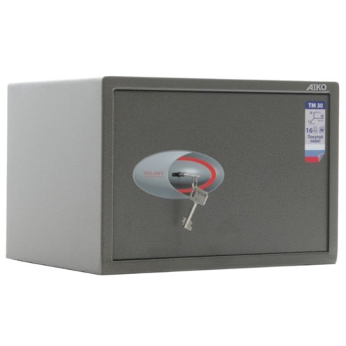 Сейф Aiko ТМ-30 (закрытый, вид спереди)