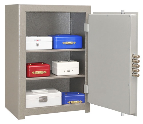 Сейф офисный D-9G (внутреннее устройство, цвет №38 муар).