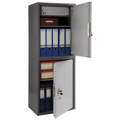 Шкаф SL-125/2 T (открытый, с папками А4 внутри)