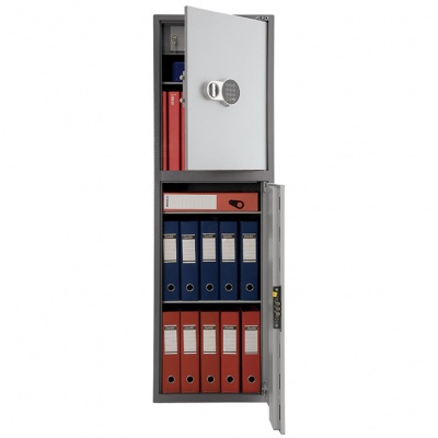 Шкаф SL-150/2 T EL (открытый, с папками А4 внутри)