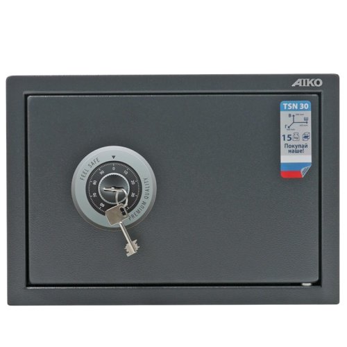 Сейф Aiko TSN-30 (закрытый, вид спереди)