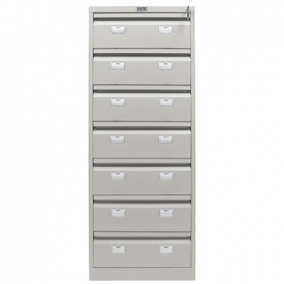 Картотечный шкаф Практик AFC-07C (закрытый, вид спереди)