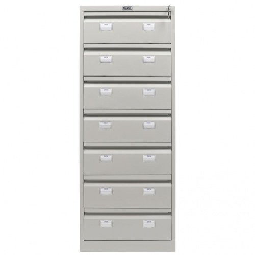 Картотечный шкаф Практик AFC-07C (закрытый, вид спереди)