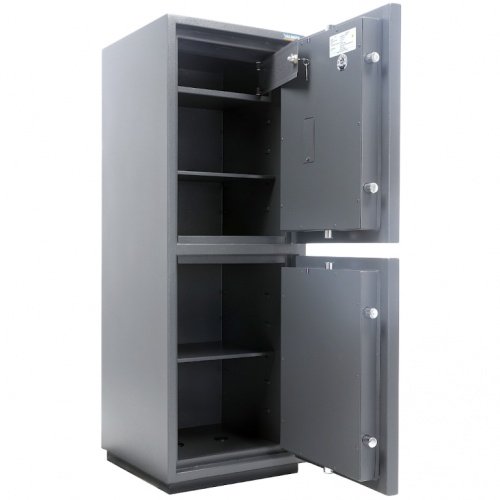 Сейф Кварцит 120Т/2 EL (внутреннее устройство, ригельный механизм)