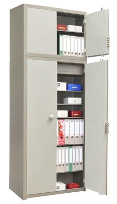 Антресоль D-ANT.500 G установленная на сейфовый шкаф D-81.500 G.