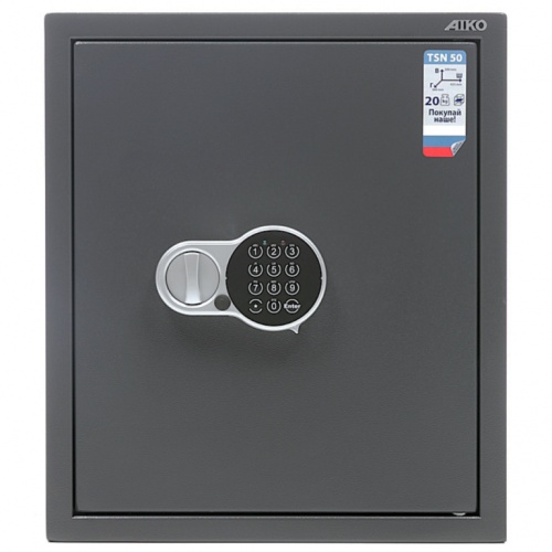 Сейф TSN-50 EL (закрытый, вид спереди)
