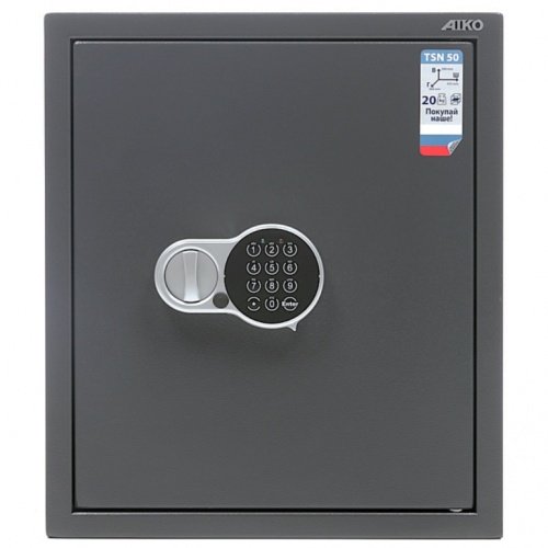Сейф TSN-50 EL (закрытый, вид спереди)