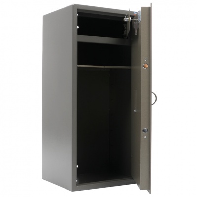 Сейф ASM-90T EL (внутреннее устройство, ригельная система)