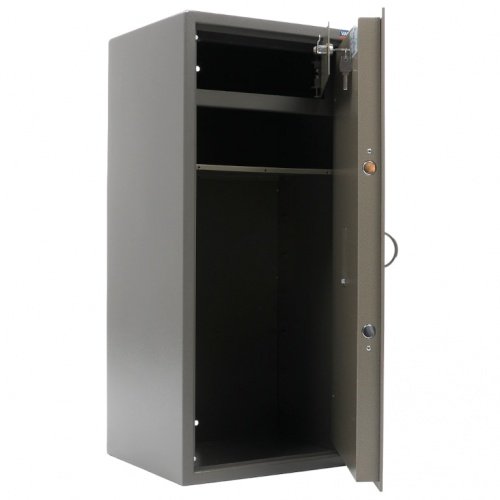 Сейф ASM-90T EL (внутреннее устройство, ригельная система)