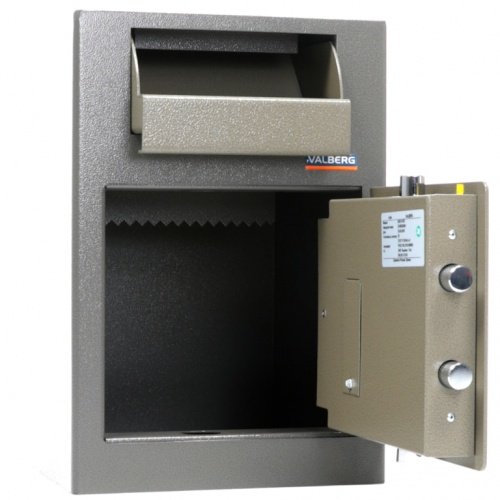 Депозитный сейф Valberg ASD-19 EK (внутреннее устройство, ригельная система)
