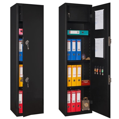 Сейфовый шкаф US 450 (цвет черный дымчатый)