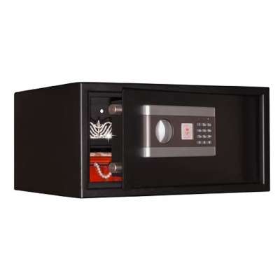 Сейф AGATE AS 2345SH EL. Цвет дымчато-чёрный.