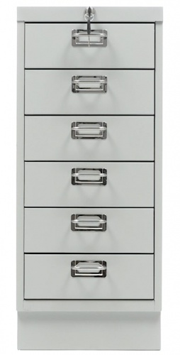 Многоящичный шкаф MDC-A4/650/6 — закрытый, вид спереди.