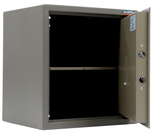 Сейф ASM-46 EL (внутреннее устройство, ригельная система)