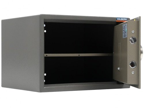 Сейф ASM-30 EL (внутреннее устройство, ригельная система)