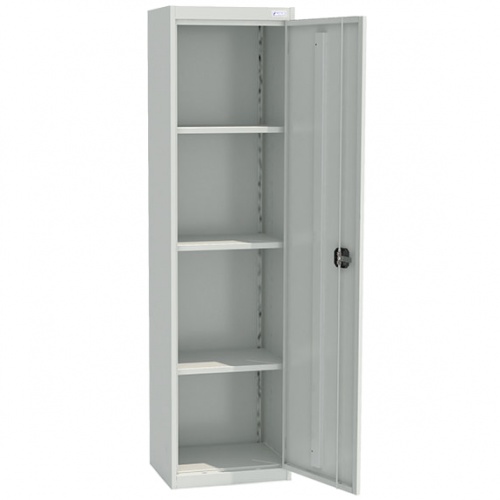 Архивный шкаф ШХА-50(40) - открытый, внутреннее устройство.