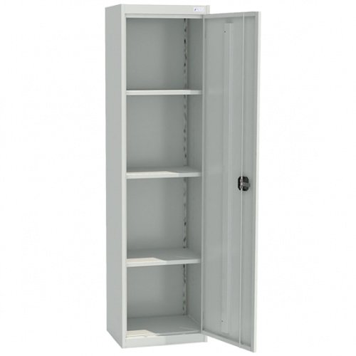 Архивный шкаф ШХА-50(40) - открытый, внутреннее устройство.