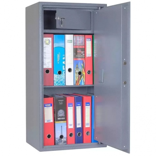 Сейф Меткон ШБМ 90Э (открытый, внутреннее устройство)