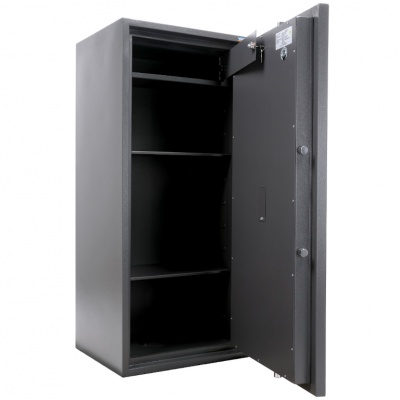 Сейф Кварцит 120/55Т EL (внутреннее устройство, ригельная система)